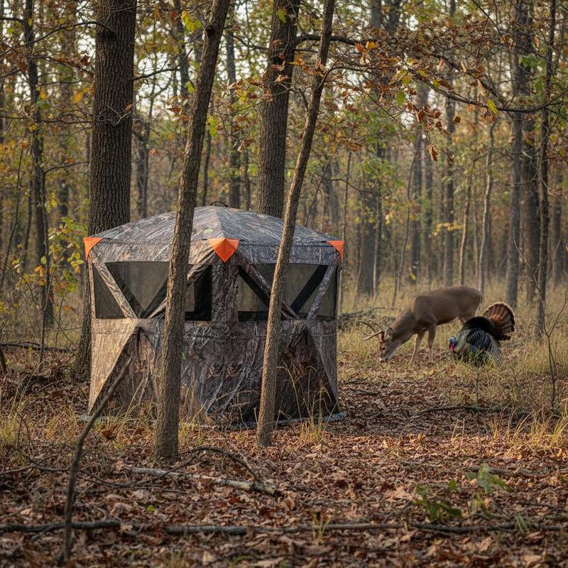 Hunting Outdoor - Transparent Ground Shelter 58