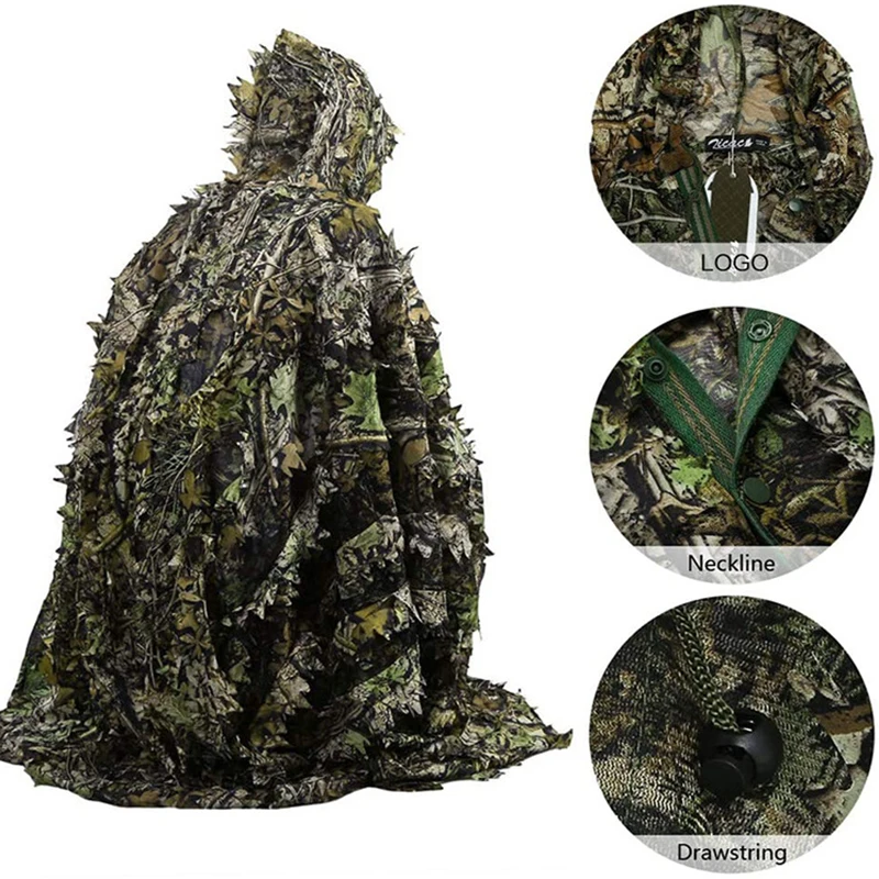 Hunting Outdoor Watch - Tactical Gear 3D Leaves Camouflage Woodland