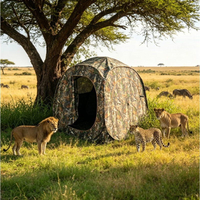Hunting Outdoor Watch - Easy Setup Outdoor Camouflage Camouflage Bird