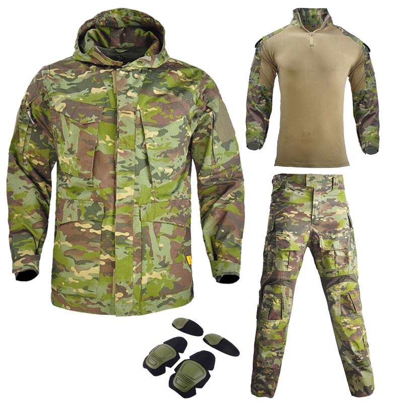 Wildman Hunting & Outdoor Robertson Photos - Men Outdoor Tactic Jacket+G3 Pants+shirt with