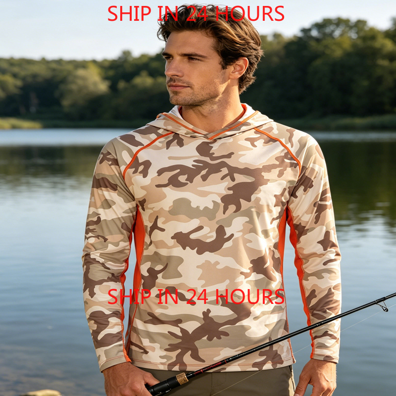 Outdoor Hunting Hoodie - 2026 Men's Long Sleeve Fishing Hoodie
