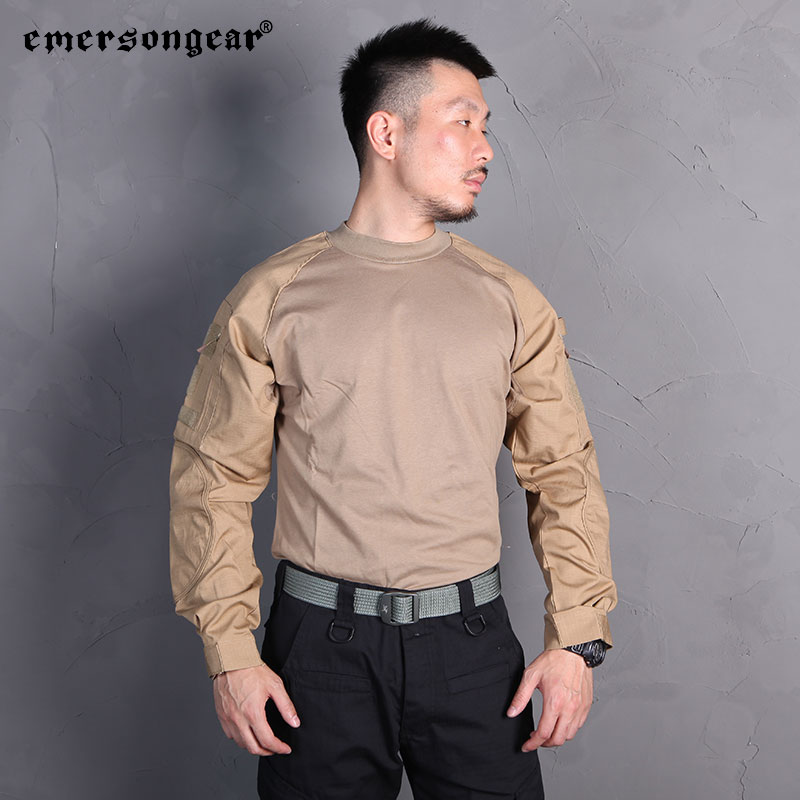 Outdoor Hunting T Shirts - Emersongear Tactical Combat Shirts Training Mens