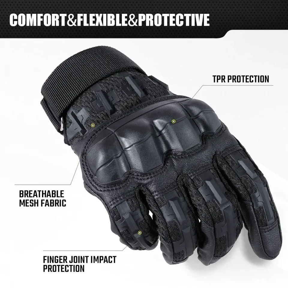 Outdoor Hunting Gloves - Outdoor Tactical Gloves Touch Screen PU