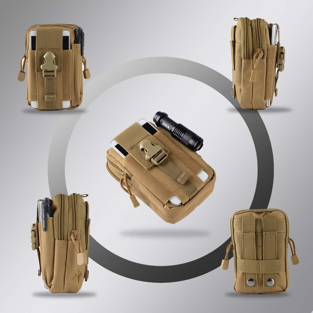Tactical Molle Belt Pouch Mili - Hunting Outdoor ulasan dan harga