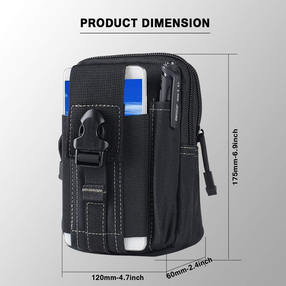 Tactical Molle Belt Pouch Mili - Hunting Outdoor ulasan dan harga