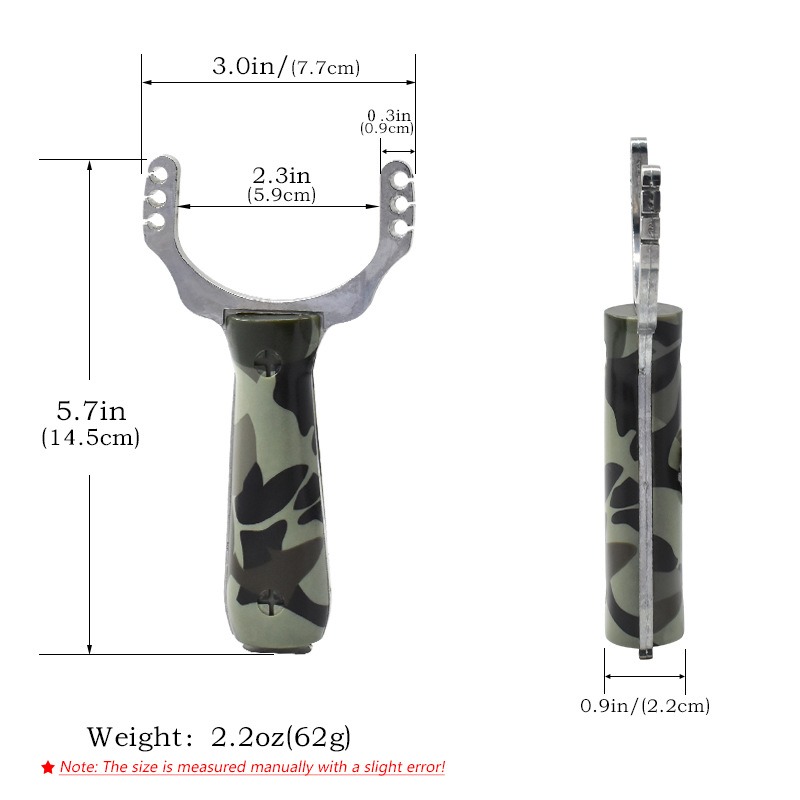 2-color Alloy & Plastic Slings - Hunting Outdoors Card ulasan dan harga