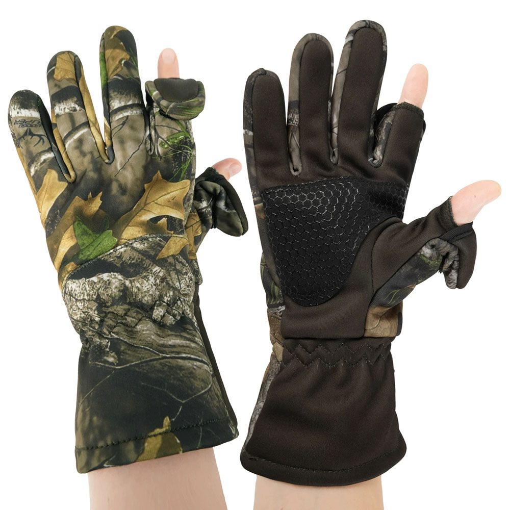 1 Pair Outdoor Hunting Bionic  - Outdoor Hunting Gloves ulasan dan harga