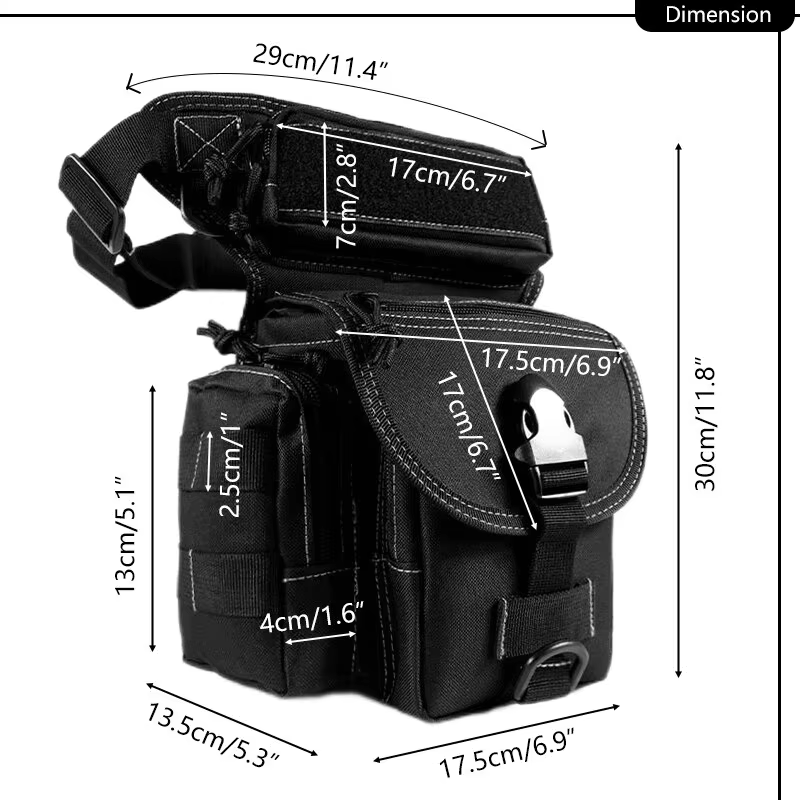 Outdoor Tactical Leg Bag Waist - Outdoor Hunting Belt ulasan dan harga