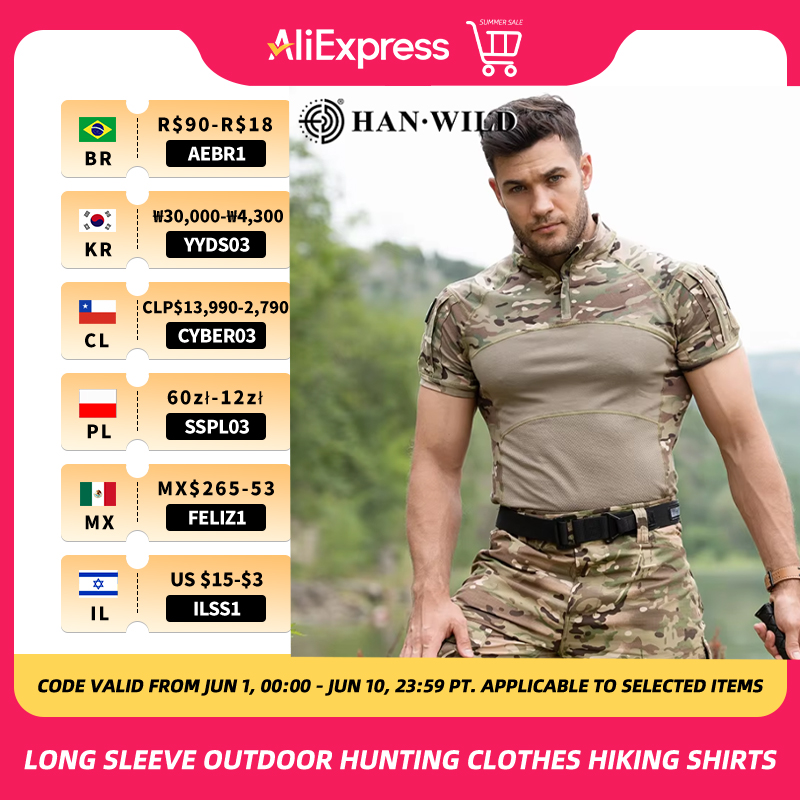 Tactical T Shirt Shirts Men Ai - Wildman Hunting & Outdoor Robertson Photos ulasan dan harga