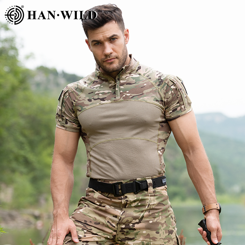 Tactical T Shirt Shirts Men Ai - Wildman Hunting & Outdoor Robertson Photos ulasan dan harga