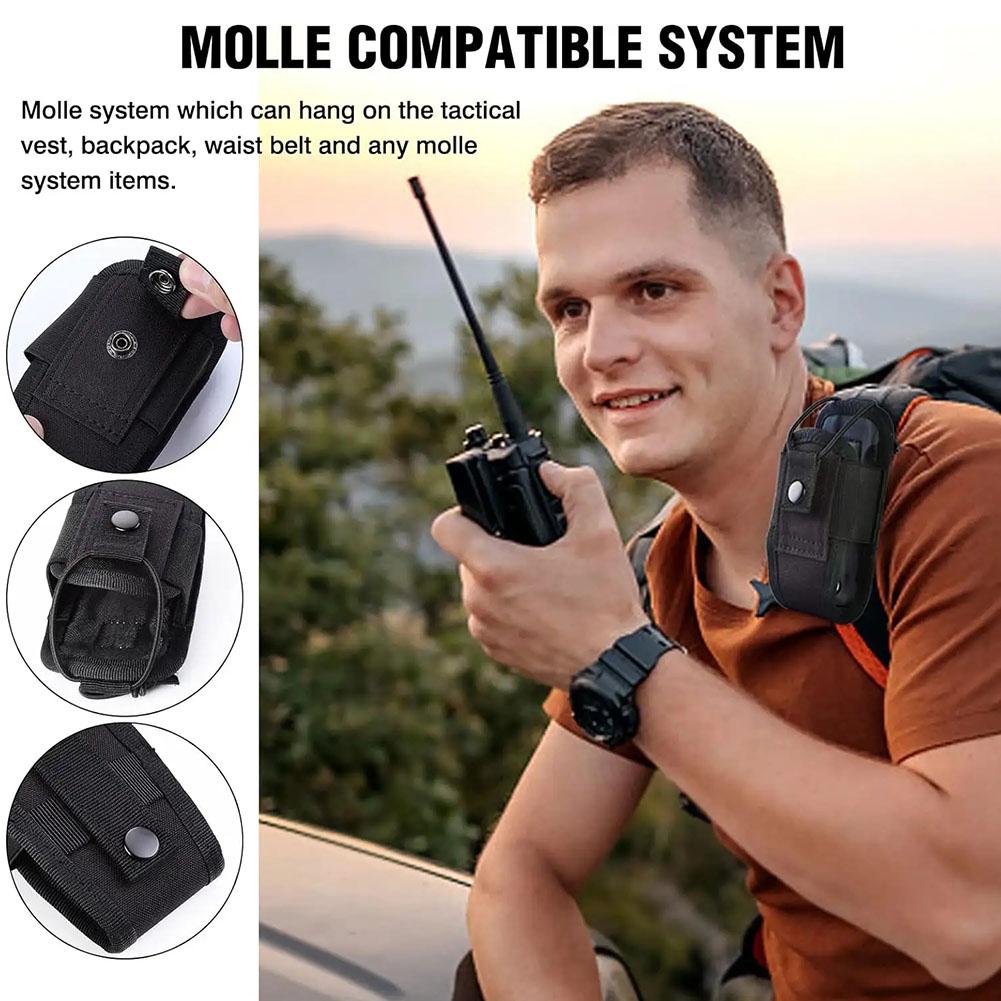 Tactical Walkie Talkie Carry B - Outdoor Hunting Bag ulasan dan harga