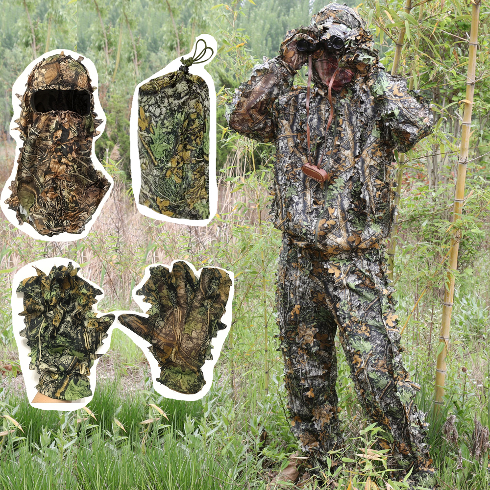 Hunting Suit Jungle Leaves Lig - Hunting Outdoor Watch ulasan dan harga
