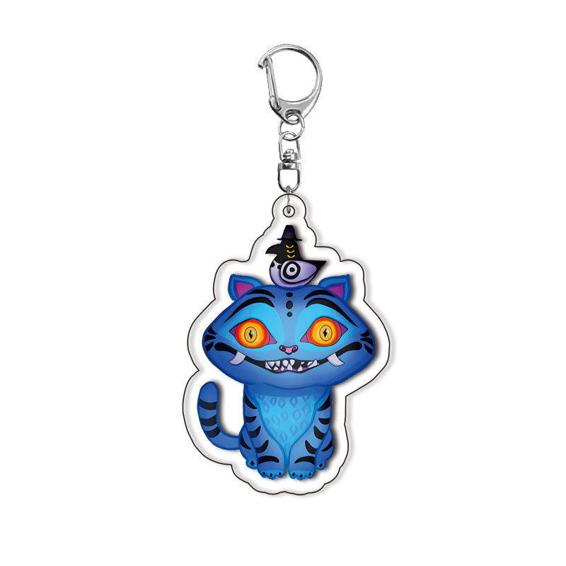 Demon Hunter Acrylic Keychain  - Outdoor Hunting Bag ulasan dan harga
