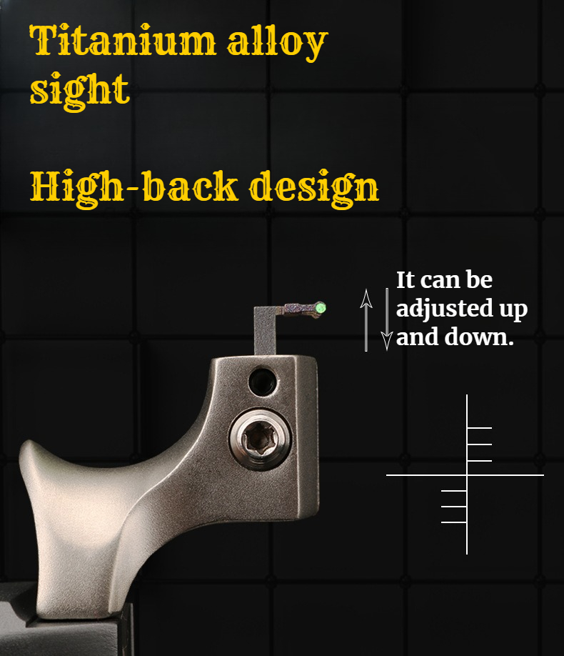 New Titanium Alloy Sight High- - Hunting And Outdoor Supplies ulasan dan harga