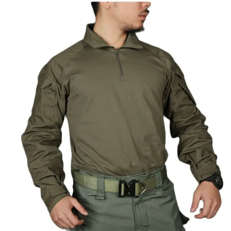 AU Tactical Combat Shirts Mens - Outdoor Hunting T Shirts ulasan dan harga