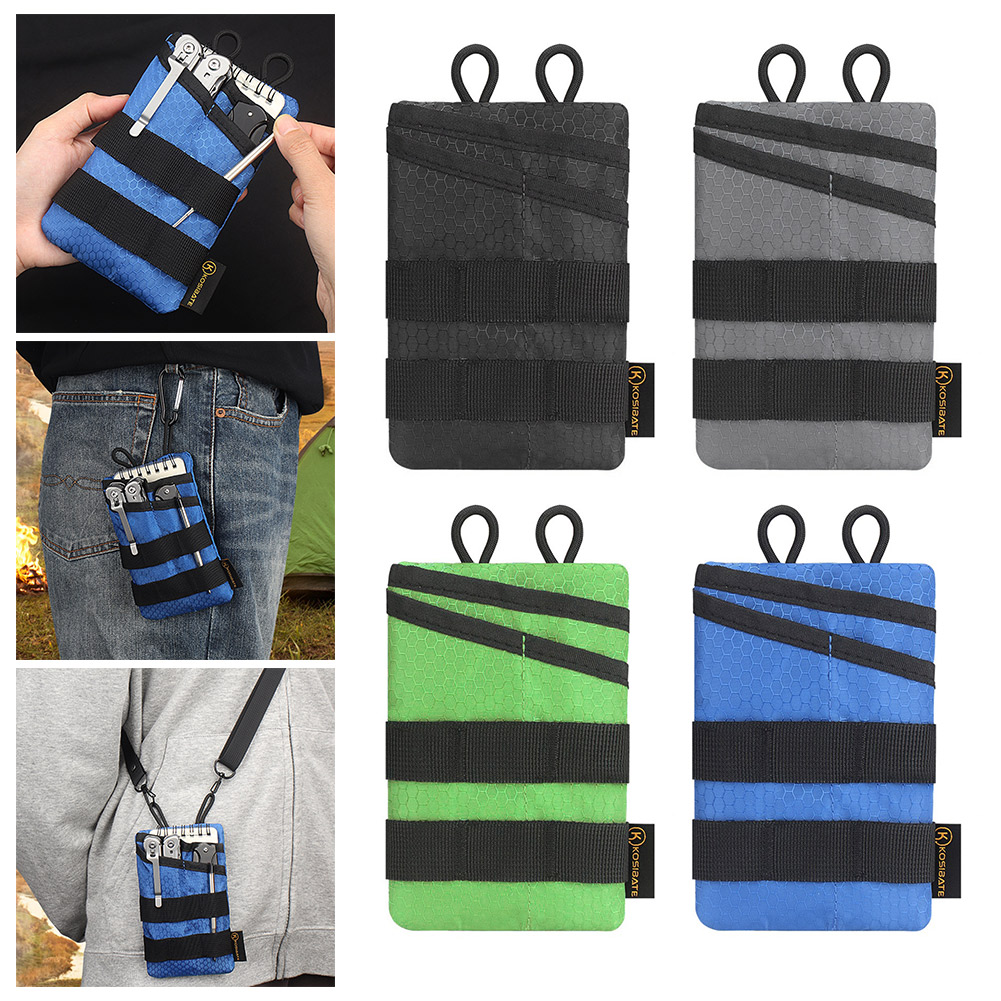 Mini EDC Pouch Sundries Bag Mu - Hunting Outdoors Card ulasan dan harga