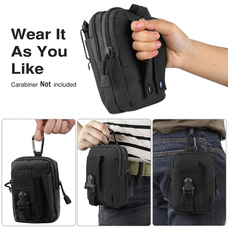 Small Molle Pouch Waist Pack B - Outdoor Hunting Bag ulasan dan harga