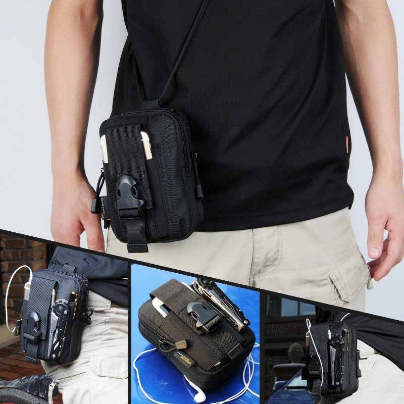 Small Molle Pouch Waist Pack B - Outdoor Hunting Bag ulasan dan harga