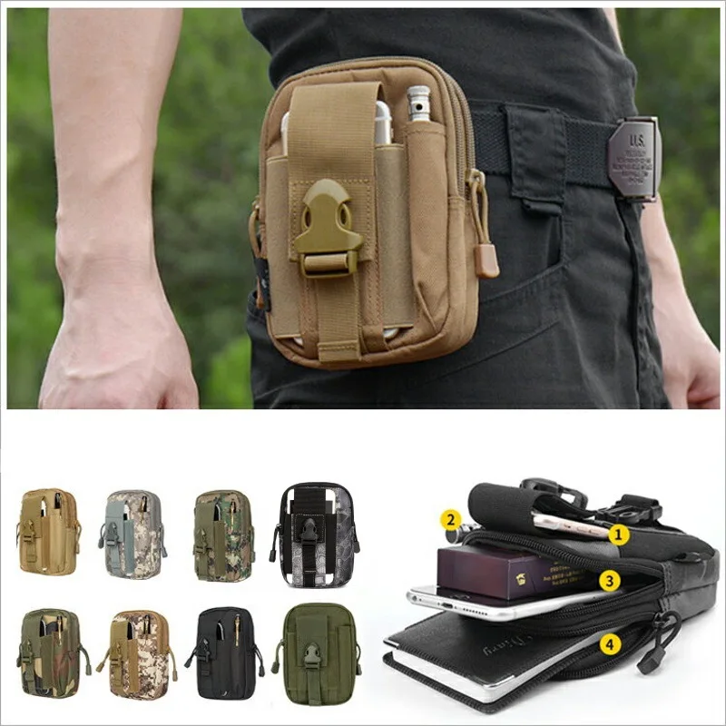 Small Molle Pouch Waist Pack B - Outdoor Hunting Bag ulasan dan harga