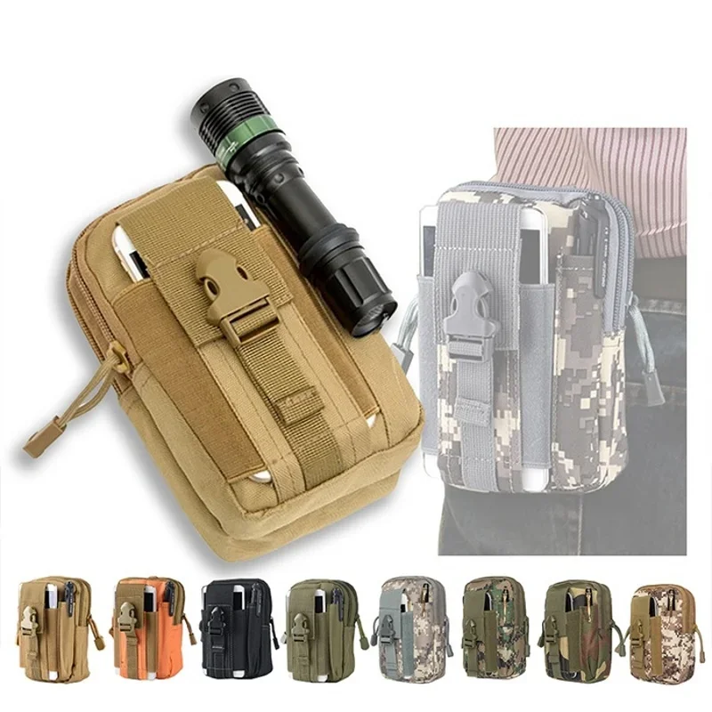 Small Molle Pouch Waist Pack B - Outdoor Hunting Bag ulasan dan harga