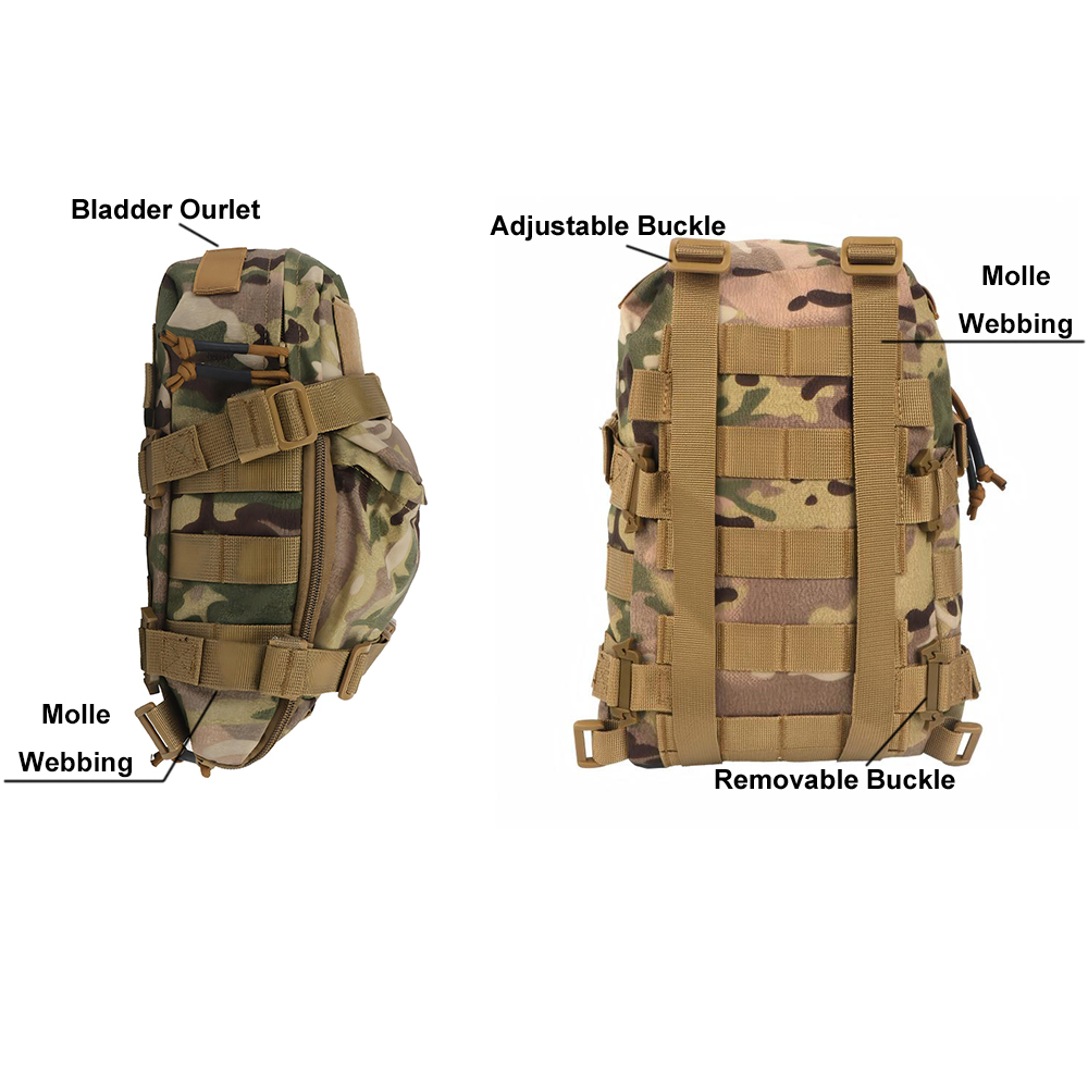 Mini Hydration Bag Outdoor Tac - Outdoor Hunting Bag ulasan dan harga