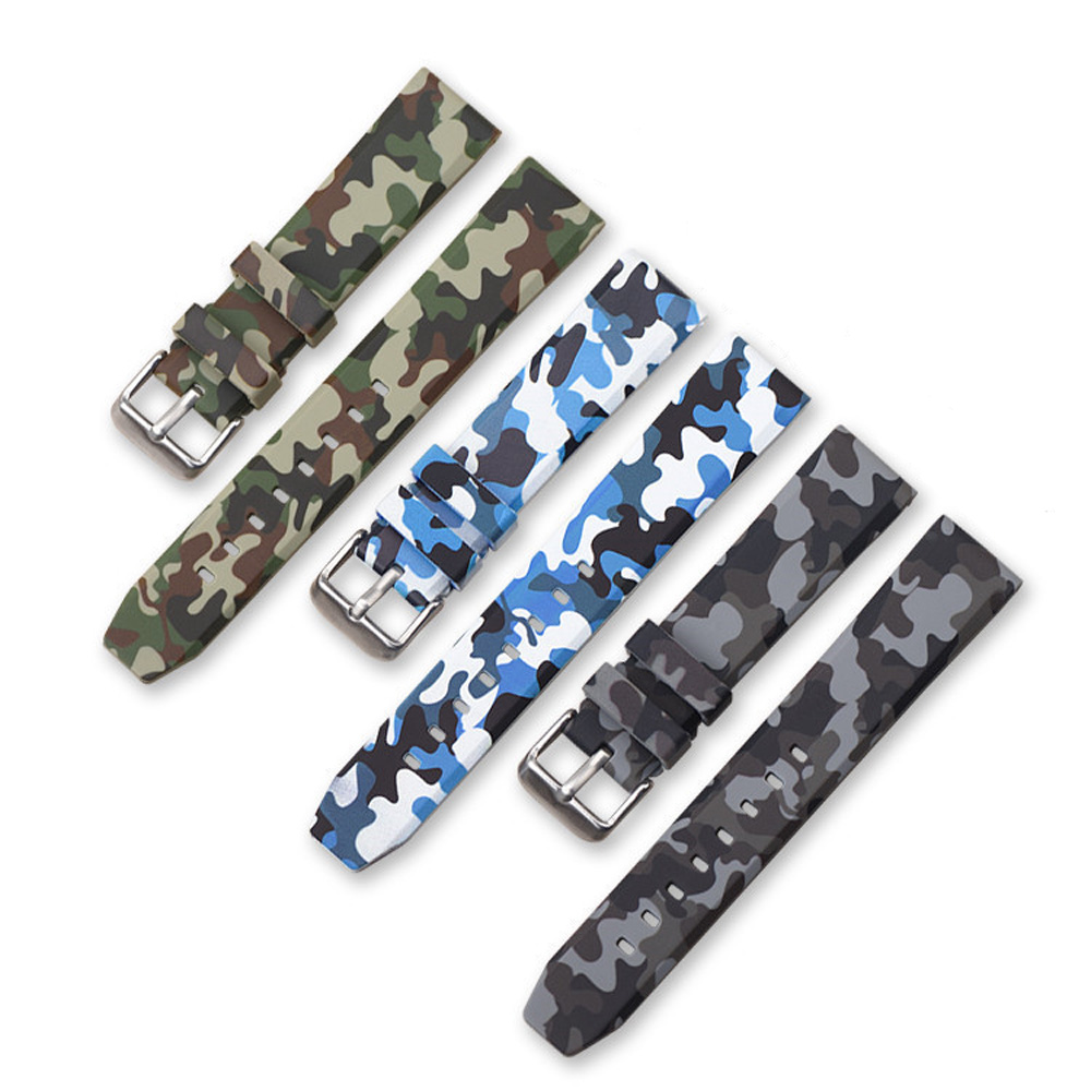 Universal Camouflage Silicone  - Hunting Outdoor Watch ulasan dan harga