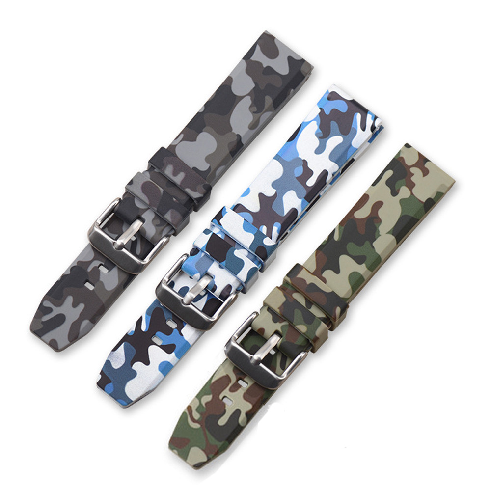 Universal Camouflage Silicone  - Hunting Outdoor Watch ulasan dan harga