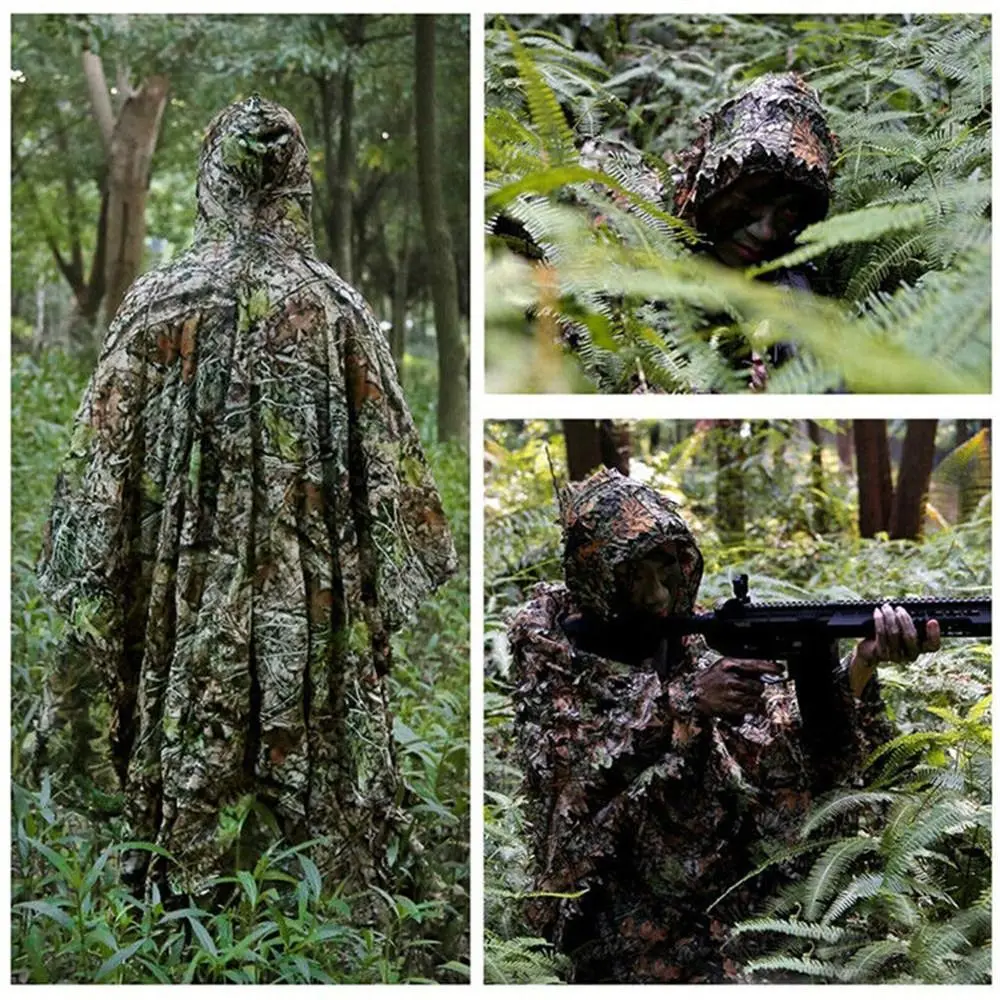 Tactical Gear 3D Leaves Camouf - Hunting Outdoor Watch ulasan dan harga