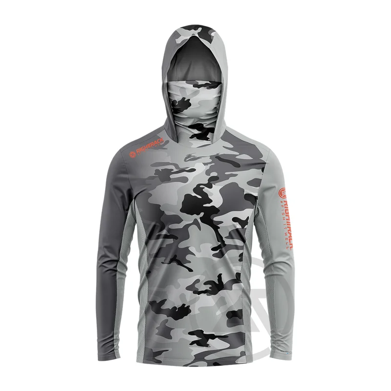 RIGHTTRACK Mask Hoodies Fishin - Outdoor Hunting Hoodie ulasan dan harga