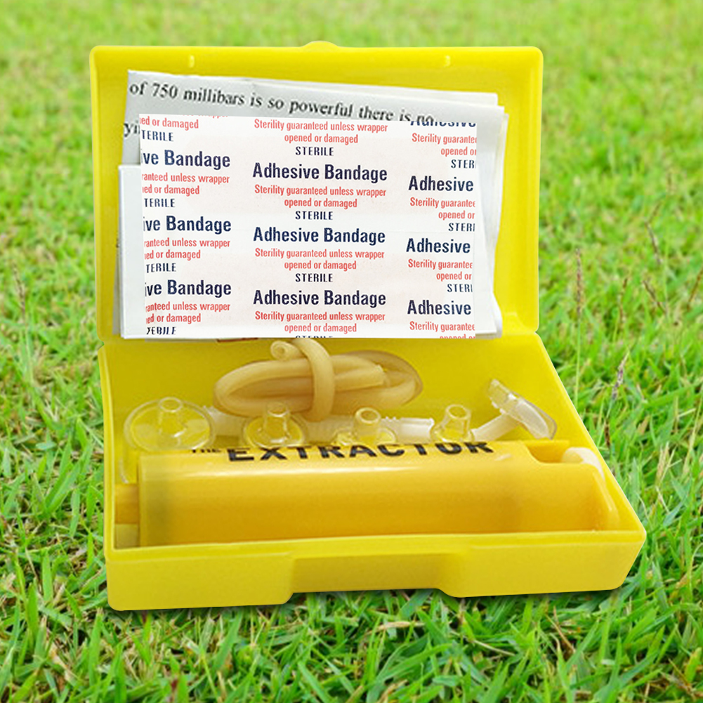Venoms Poisons Extractor Vacuu - Field Dressing Kit ulasan dan harga