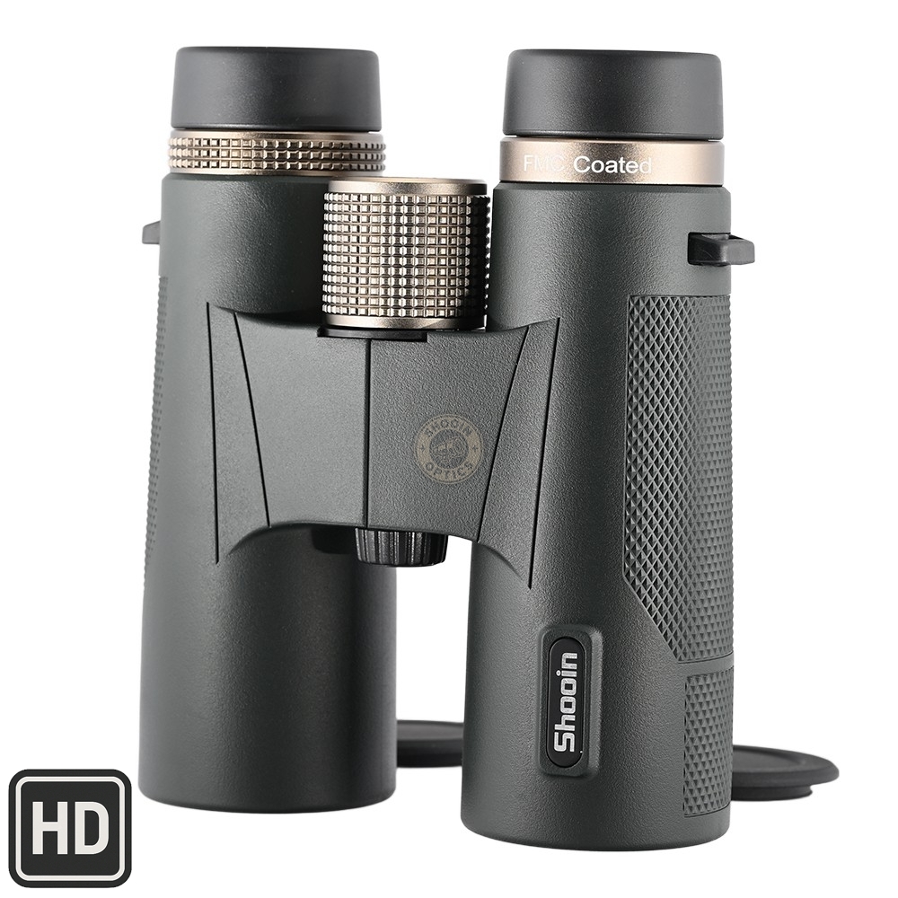 Shooin 12x42 10x42 8x42 HD Bin - Hunting Outdoor Watch ulasan dan harga
