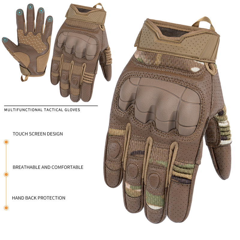 Breathable Anti-Slip Full Fing - Outdoor Hunting Gloves ulasan dan harga
