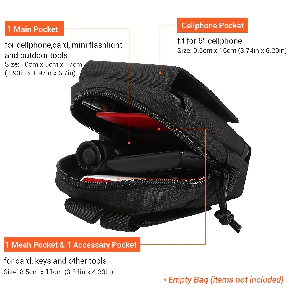waist bag EDC tool bag vest ba - Outdoor Hunting Belt ulasan dan harga