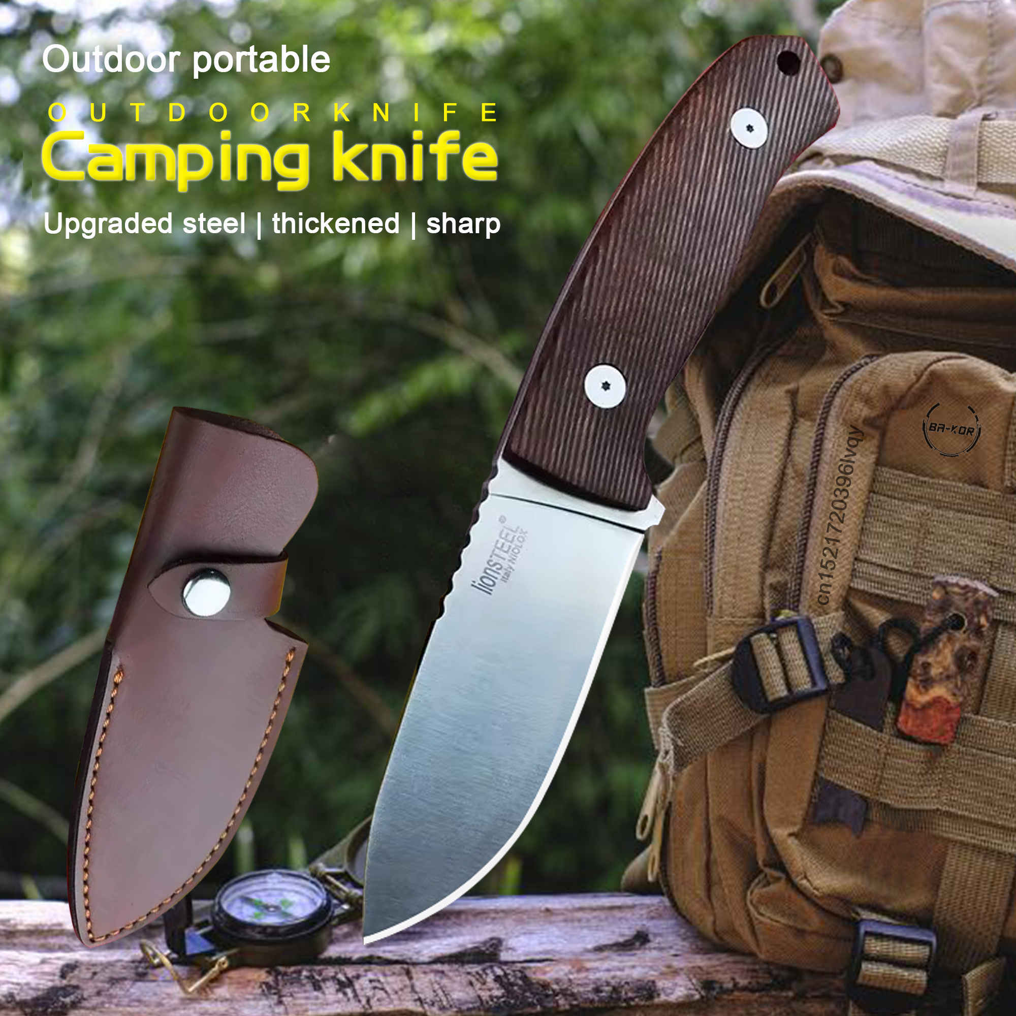Italian D2 alloy High hardness - Hunting And Outdoor Supplies ulasan dan harga