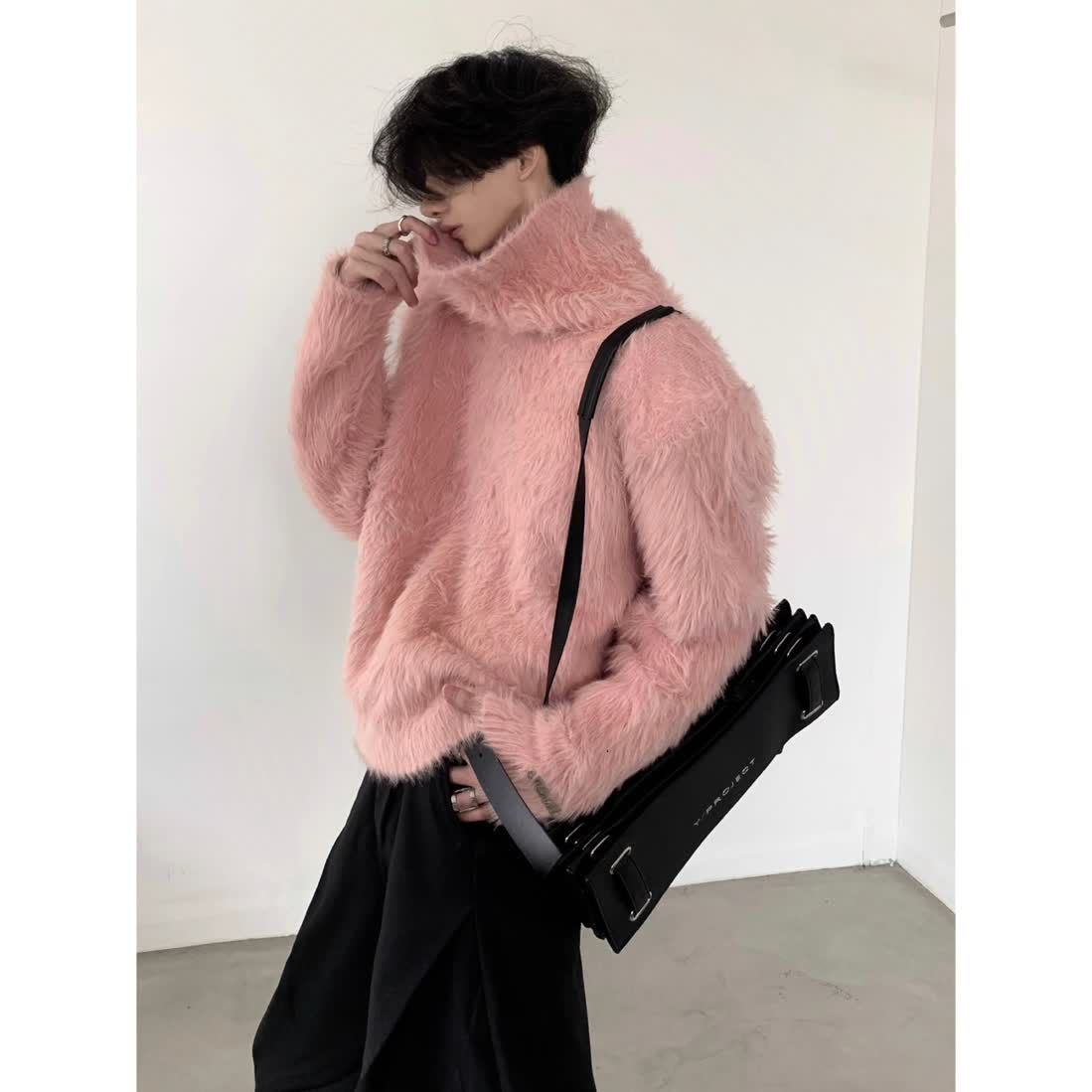 Fur Collar Pullovers Pink Mens - Wildman Hunting & Outdoor Robertson Photos ulasan dan harga