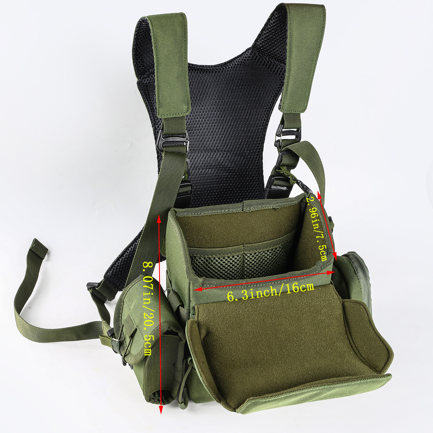 Tactical Binocular Harness Bag - Hunting Outdoor Watch ulasan dan harga