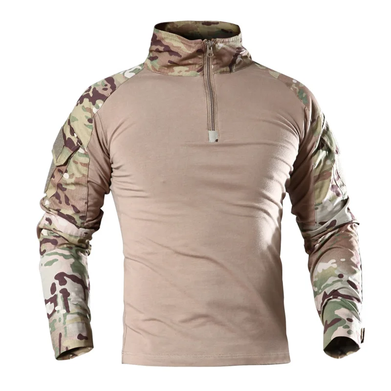 Outdoor Tactical Hiking T-Shir - Outdoor Hunting T Shirts ulasan dan harga