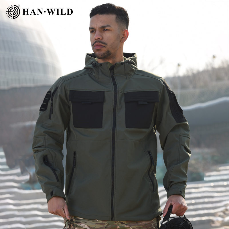 HAN WILD Softshell Jacekt Men  - Wildman Hunting & Outdoor Robertson Photos ulasan dan harga