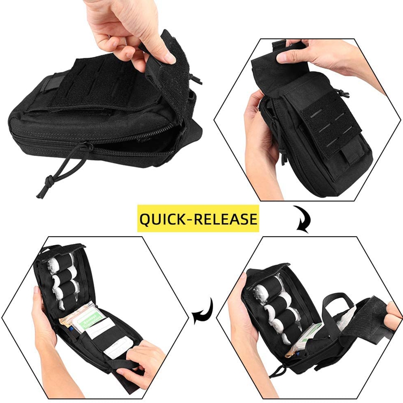 Tactical Molle First Aid Kit M - Field Dressing Kit ulasan dan harga