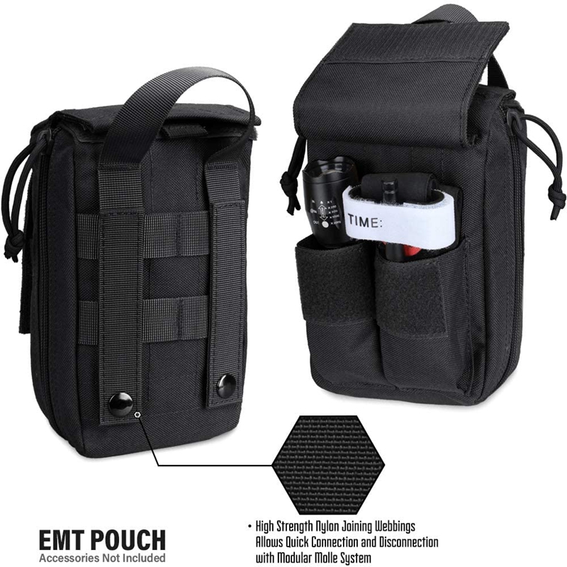 Tactical Molle First Aid Kit M - Field Dressing Kit ulasan dan harga