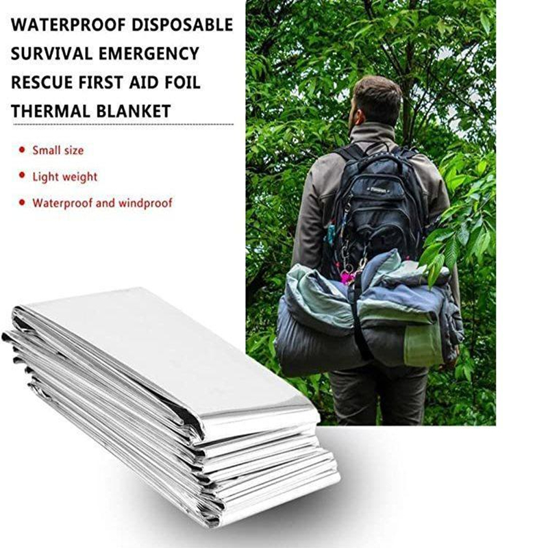 Emergent Blanket Mylar Thermal - Field Dressing Kit ulasan dan harga