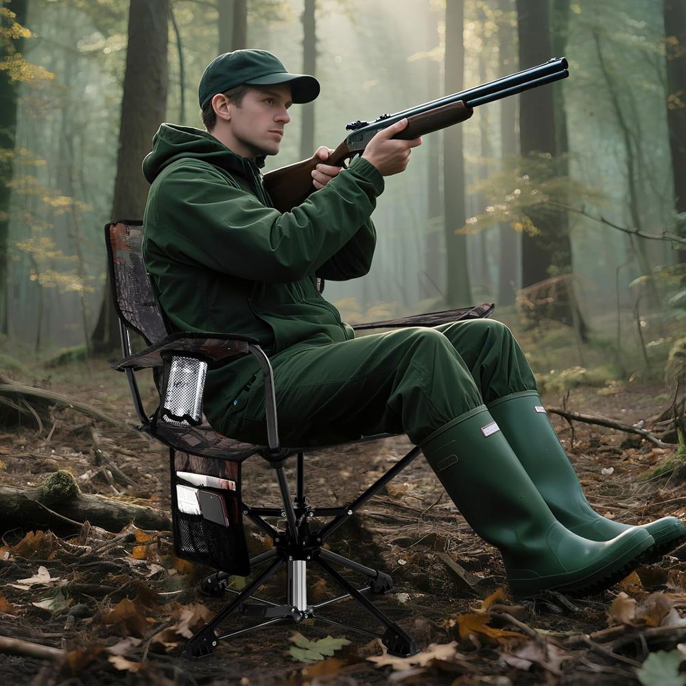 360° Rotating Hunting Seat wit - Hunting Outdoor ulasan dan harga