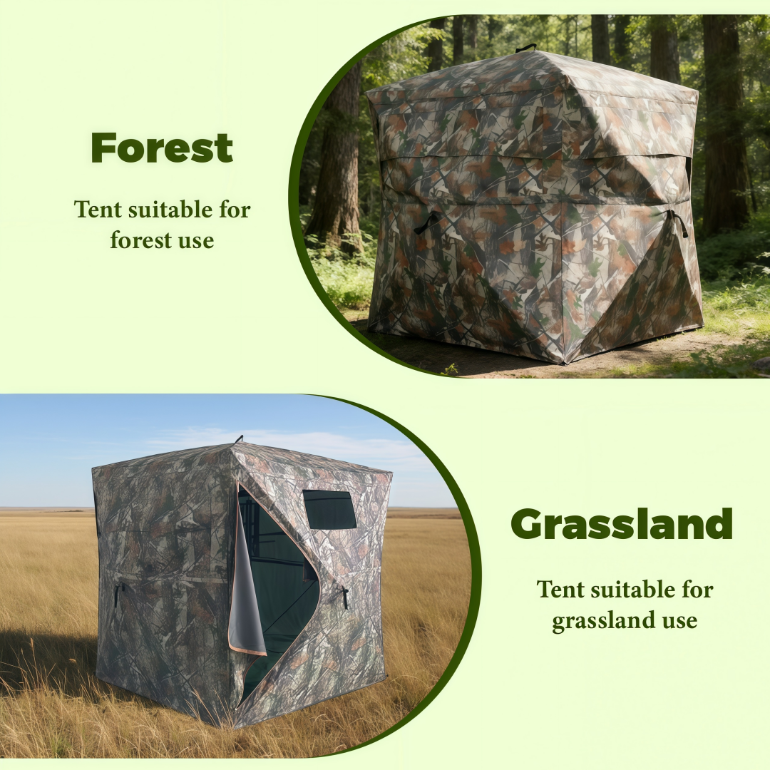 Camouflage Pop-Up Hunting Blin - Hunting Outdoor ulasan dan harga