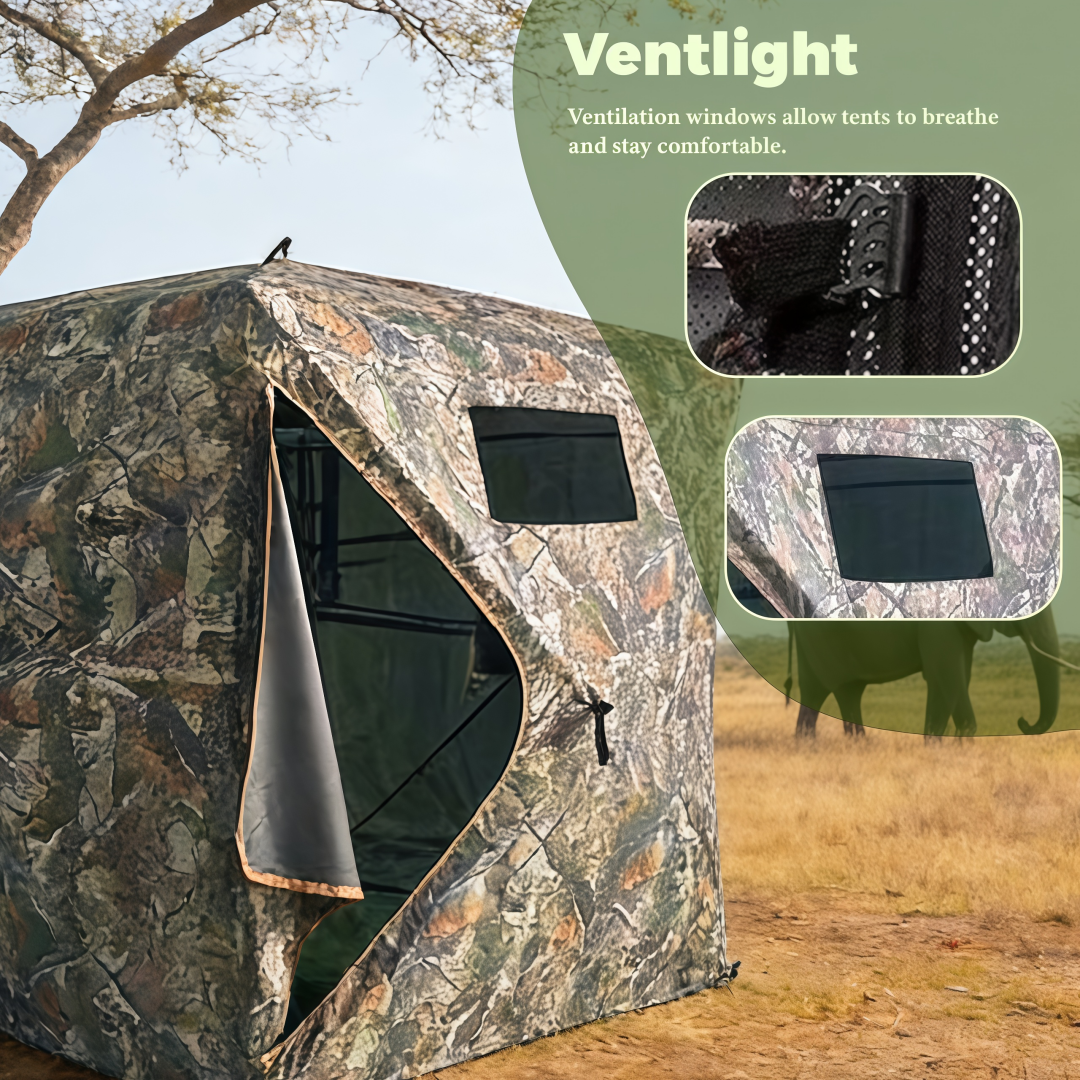 Camouflage Pop-Up Hunting Blin - Hunting Outdoor ulasan dan harga