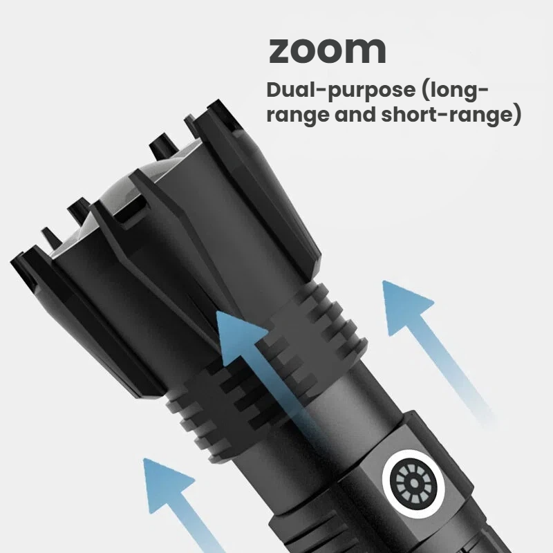High-power P90 LED Flashlight  - Hunting Outdoor ulasan dan harga