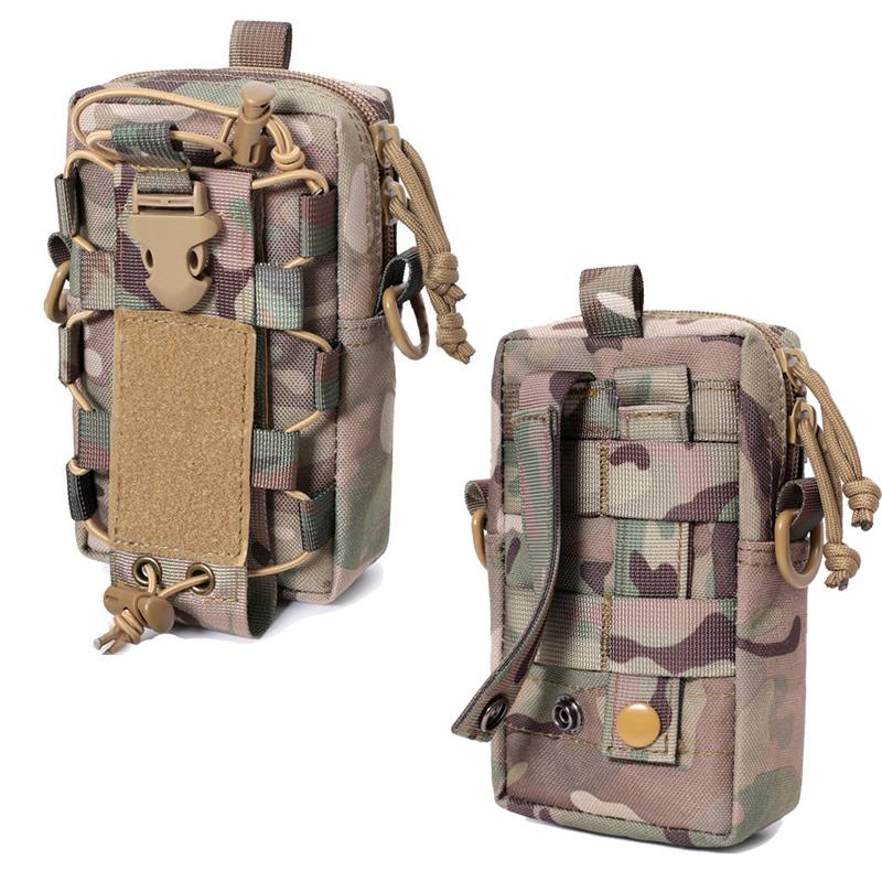 Molle Tactical Pouch Phone Hol - Outdoor Hunting Belt ulasan dan harga