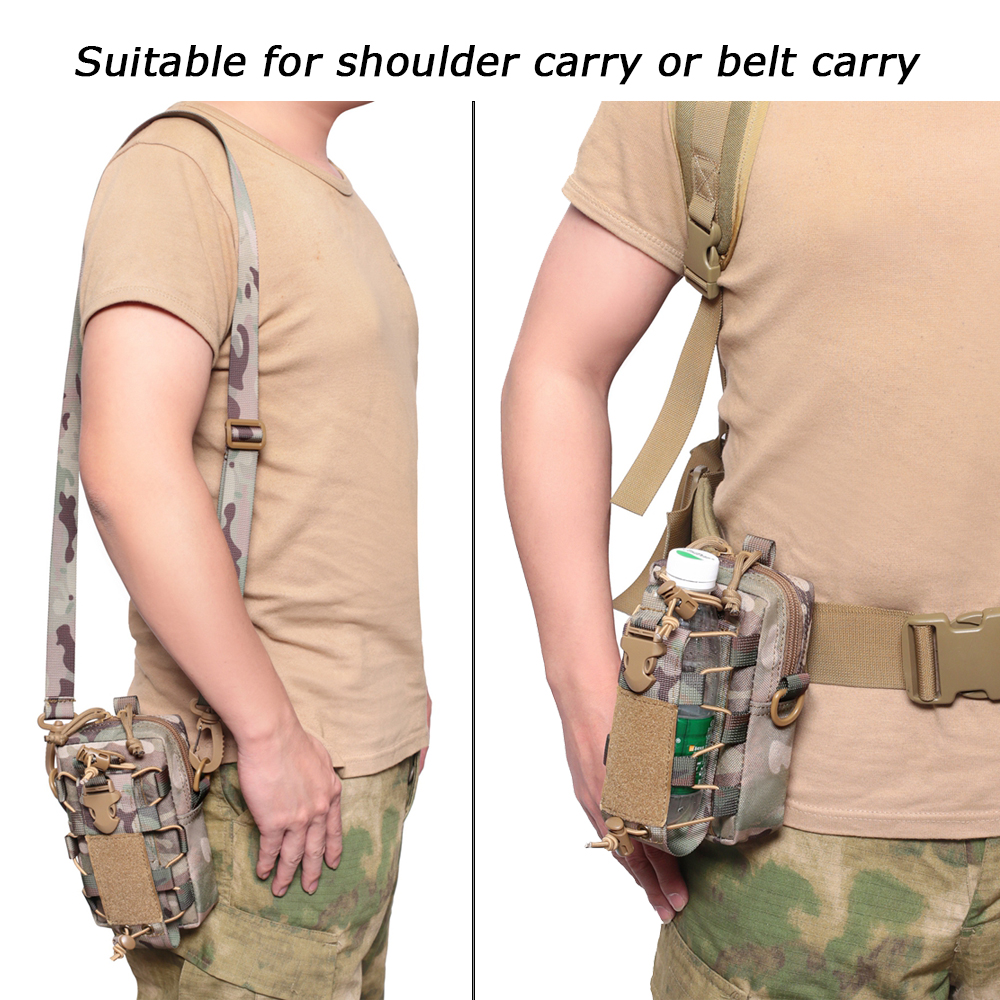 Molle Tactical Pouch Phone Hol - Outdoor Hunting Belt ulasan dan harga