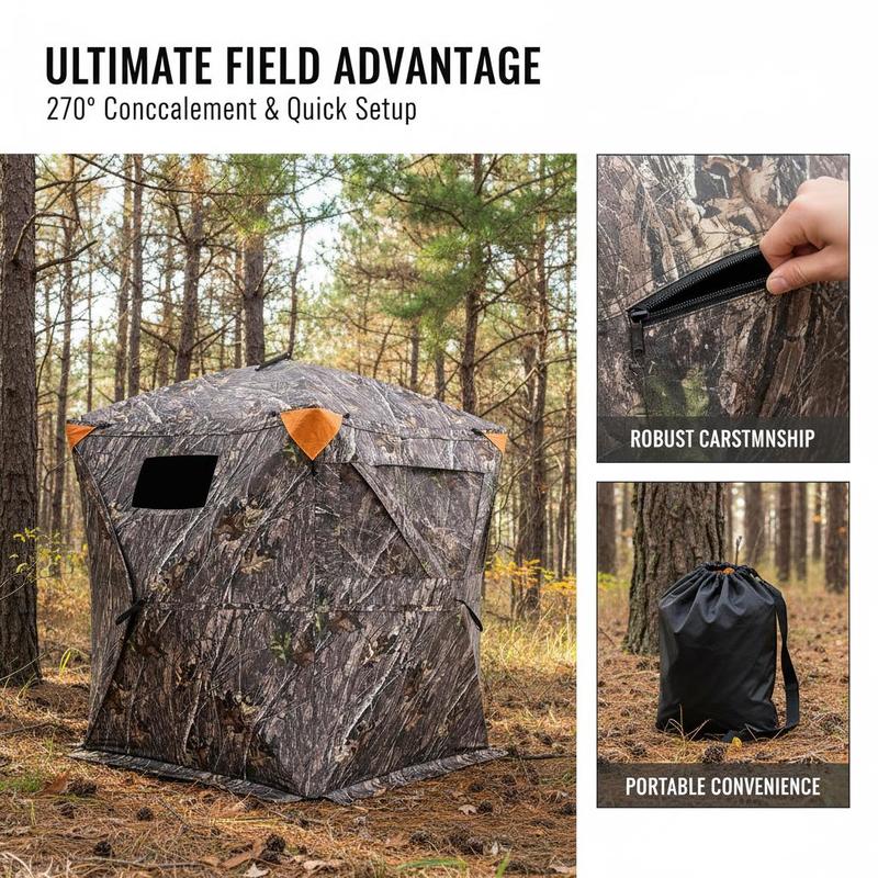 Ground Hunting Tent 60x60x66 I - Hunting Outdoor ulasan dan harga