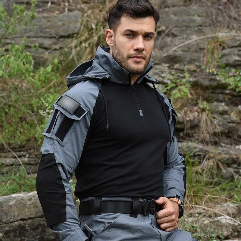 Tactical Suits Hooded Shirt Pa - Wildman Hunting & Outdoor Robertson Photos ulasan dan harga