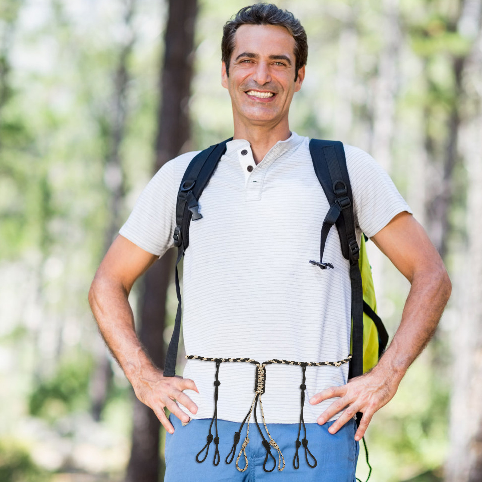 Adjustable Polyester Hanging R - Hunting Outdoors Card ulasan dan harga